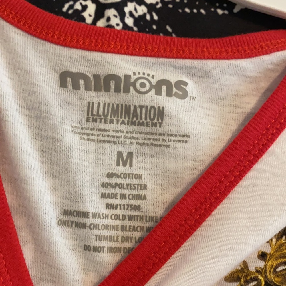 Minions Ringer Top - Picture 3 of 4